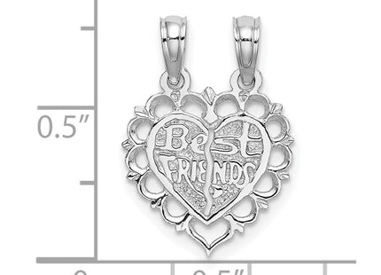 14k White Gold Jewelry Style D1097W - Classique Jewelry Inc.