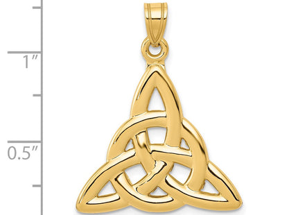 14k Yellow Gold Pendants Style D1100 - Classique Jewelry Inc.