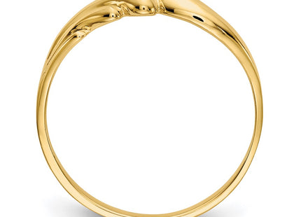 14k Yellow Gold Rings Style D111 - Classique Jewelry Inc.