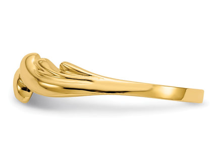 14k Yellow Gold Rings Style D111 - Classique Jewelry Inc.