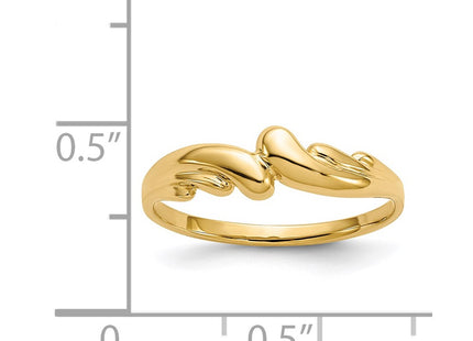 14k Yellow Gold Rings Style D111 - Classique Jewelry Inc.