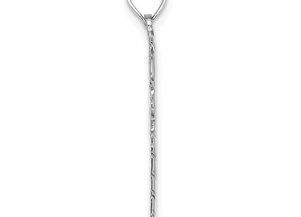 14k White Gold Pendants Style D1124W - Classique Jewelry Inc.