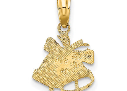 14k Yellow Gold Jewelry Style D1127 - Classique Jewelry Inc.