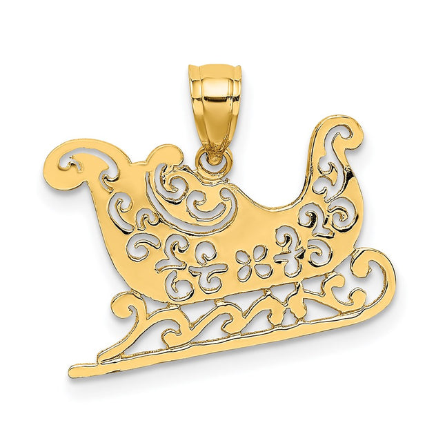 14k Yellow Gold Jewelry Style D1131 - Classique Jewelry Inc.