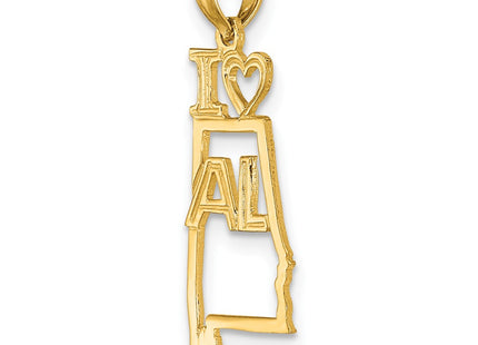 14k Yellow Gold Pendants Style D1149 - Classique Jewelry Inc.