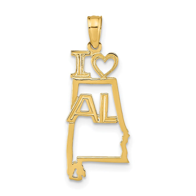 14k Yellow Gold Pendants Style D1149 - Classique Jewelry Inc.