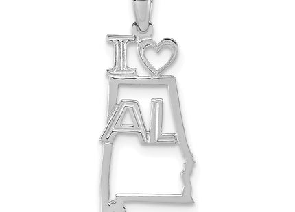 14k White Gold Pendants Style D1149W - Classique Jewelry Inc.