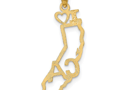 14k Yellow Gold Pendants Style D1152 - Classique Jewelry Inc.