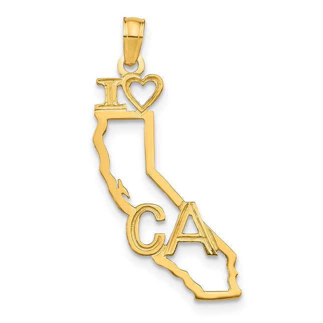 14k Yellow Gold Pendants Style D1152 - Classique Jewelry Inc.