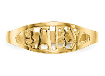 14k Yellow Gold Rings Style D116 - Classique Jewelry Inc.