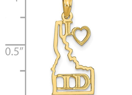 14k Yellow Gold Pendants Style D1160 - Classique Jewelry Inc.