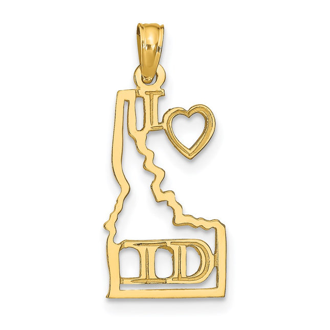 14k Yellow Gold Pendants Style D1160 - Classique Jewelry Inc.