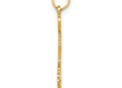 14k Yellow Gold Pendants Style D1169 - Classique Jewelry Inc.
