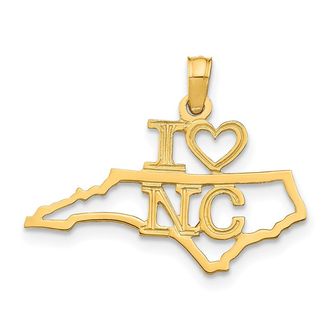 14k Yellow Gold Pendants Style D1175 - Classique Jewelry Inc.