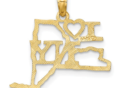 14k Yellow Gold Pendants Style D1181 - Classique Jewelry Inc.