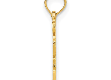 14k Yellow Gold Pendants Style D1184 - Classique Jewelry Inc.