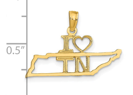 14k Yellow Gold Pendants Style D1189 - Classique Jewelry Inc.