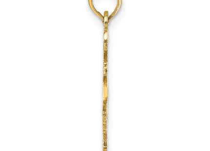 14k Yellow Gold Pendants Style D1190 - Classique Jewelry Inc.
