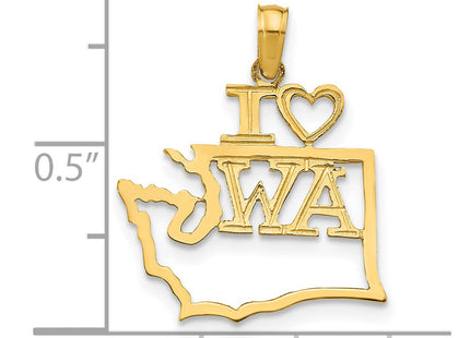 14k Yellow Gold Pendants Style D1194 - Classique Jewelry Inc.