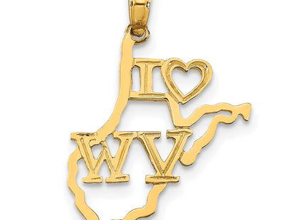 14k Yellow Gold Pendants Style D1196 - Classique Jewelry Inc.