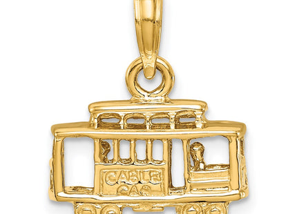 14k Yellow Gold Pendants Style D1201 - Classique Jewelry Inc.