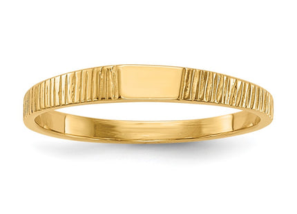 14k Yellow Gold Rings Style D122 - Classique Jewelry Inc.