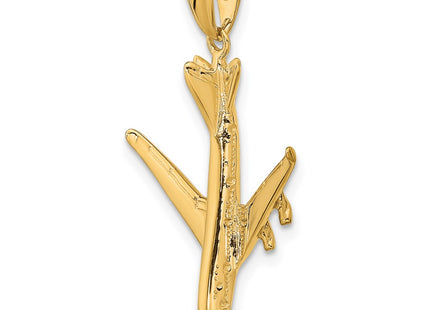 14k Yellow Gold Pendants Style D1222 - Classique Jewelry Inc.