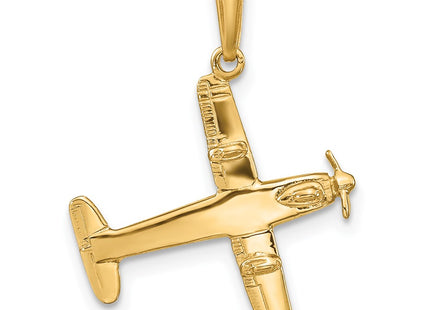 14k Yellow Gold Pendants Style D1225 - Classique Jewelry Inc.