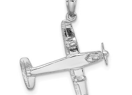 14k White Gold Pendants Style D1225W - Classique Jewelry Inc.