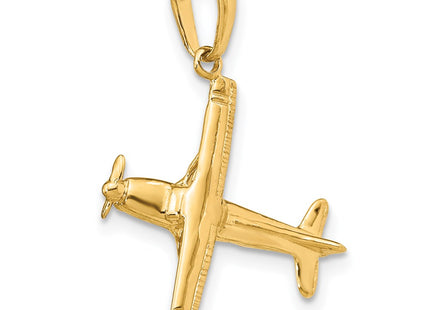 14k Yellow Gold Pendants Style D1226 - Classique Jewelry Inc.