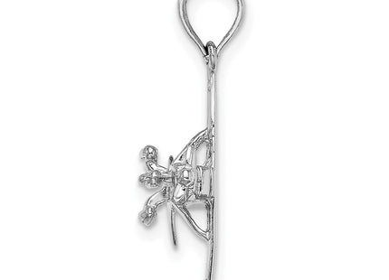 14k White Gold Jewelry Style D1226W - Classique Jewelry Inc.