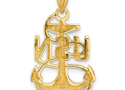 14k Yellow Gold Pendants Style D1230 - Classique Jewelry Inc.