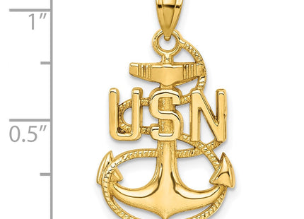 14k Yellow Gold Pendants Style D1230 - Classique Jewelry Inc.