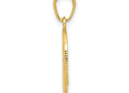 14k Yellow Gold Pendants Style D1232 - Classique Jewelry Inc.