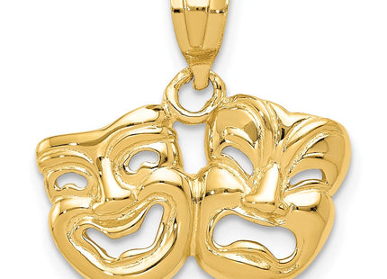 14k Yellow Gold Pendants Style D1245 - Classique Jewelry Inc.