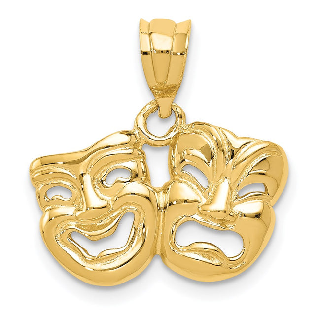 14k Yellow Gold Pendants Style D1245 - Classique Jewelry Inc.