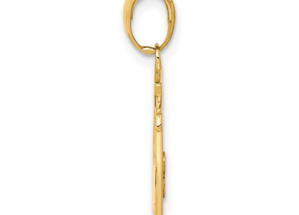 14k Yellow Gold Pendants Style D1246 - Classique Jewelry Inc.