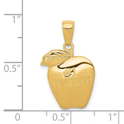 14k Yellow Gold Pendants Style D1247 - Classique Jewelry Inc.