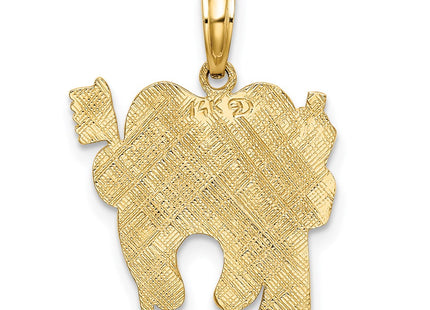 14k Yellow Gold Jewelry Style D1249 - Classique Jewelry Inc.