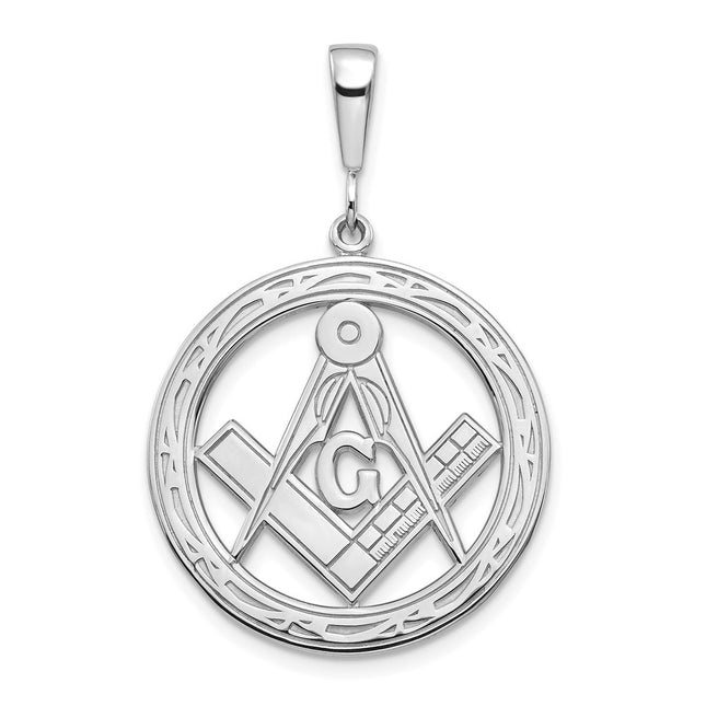 14k White Gold Pendants Style D1252 - Classique Jewelry Inc.