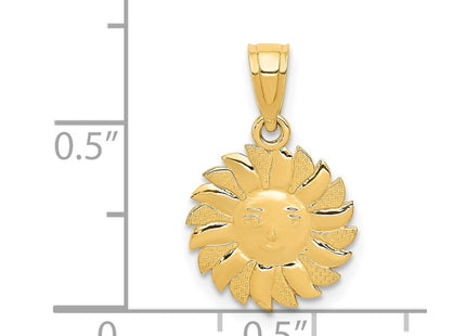 14k Yellow Gold Pendants Style D1263 - Classique Jewelry Inc.