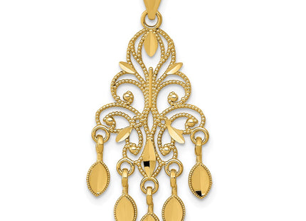 14k Yellow Gold Pendants Style D1265 - Classique Jewelry Inc.