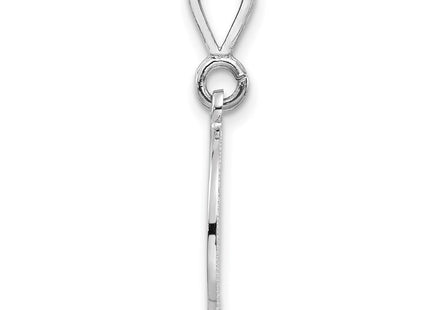 14k White Gold Pendants Style D1281D - Classique Jewelry Inc.