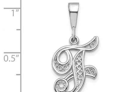 14k White Gold Pendants Style D1281F - Classique Jewelry Inc.