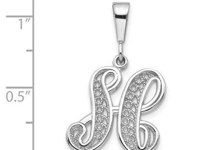 14k White Gold Pendants Style D1281H - Classique Jewelry Inc.
