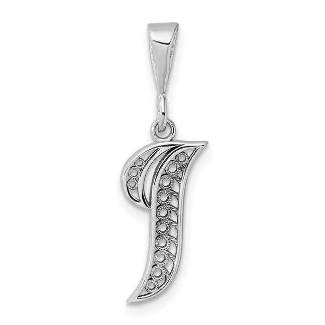 14k White Gold Pendants Style D1281I - Classique Jewelry Inc.
