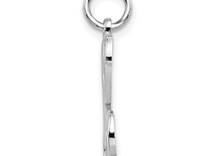 14k White Gold Pendants Style D1281K - Classique Jewelry Inc.