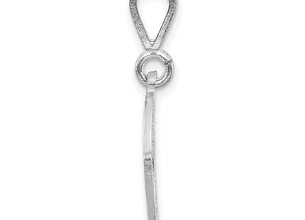 14k White Gold Pendants Style D1281O - Classique Jewelry Inc.