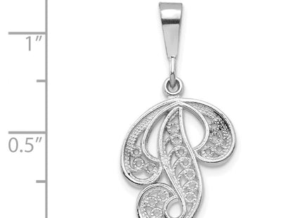 14k White Gold Pendants Style D1281P - Classique Jewelry Inc.
