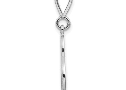 14k White Gold Pendants Style D1281S - Classique Jewelry Inc.